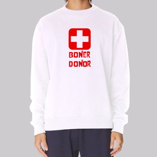 Boner Donor Hubie Halloween Sweatshirt
