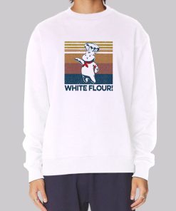 Chef Cat White Flour Sweatshirt