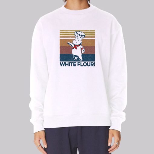 Chef Cat White Flour Sweatshirt