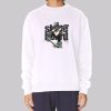 Crazy Wolf Riding Skateboard Sweatshirt