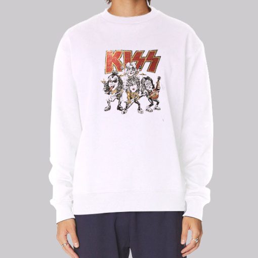 Ok Ko Kiss Cartoon Vintage Sweatshirt