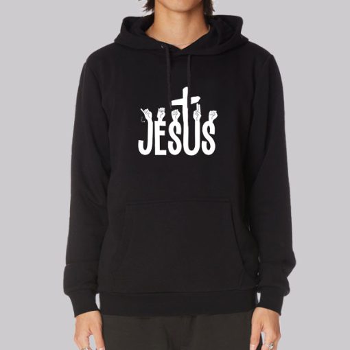 Jesus Be Kinds Asl Hoodie