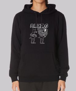 Sandy Alex G Merch Checking Hoodie