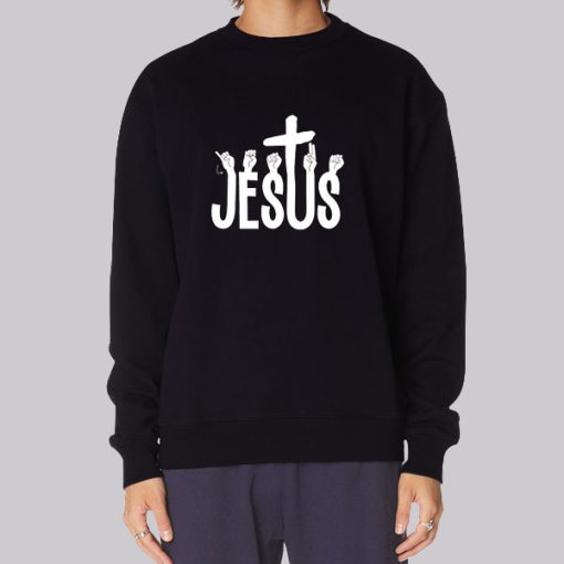 Jesus Be Kinds Asl Sweatshirt