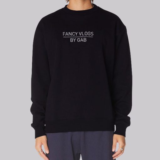 Niki and Gabi Merch Fancy Vlogs by Gab Sweatshirt