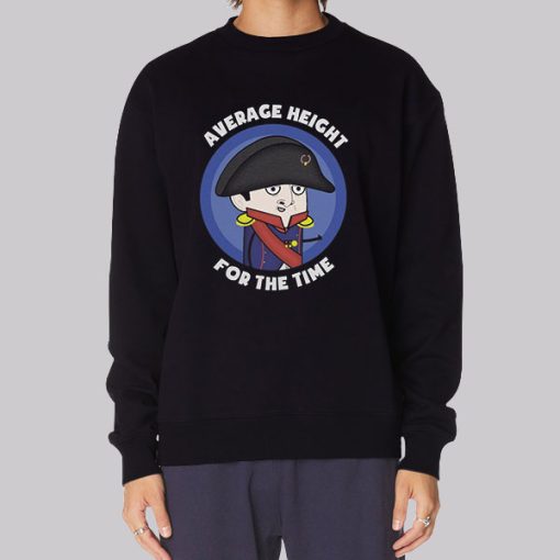 Oversimplified Merch Napoleon Cartoon Sweatshirt