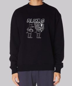 Sandy Alex G Merch Checking Sweatshirt