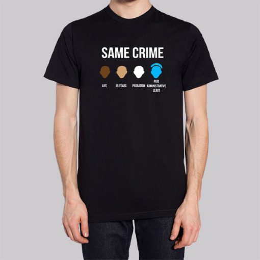 Lebron James Same Crime Shirt