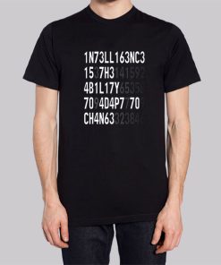 The Ability to Adapt Black Intelligence T Shirt