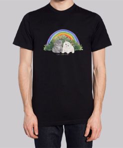 Vintage 90s Rainbow Kitten Shirt