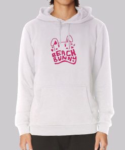 Beach Bunny Merch Pink Hoodie