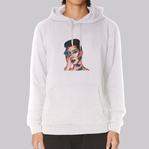 James Charles Butterfly Inspired Hoodie