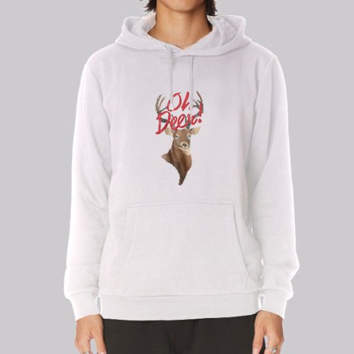 Ugly Christmas Oh Deer Hoodie