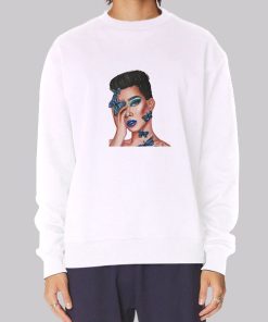 James Charles Butterfly Inspired Sweatshirt