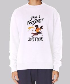 Khalid free spirit tour sweatshirt hotsell