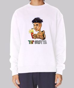 Nle Choppa Merch Cartoon Choppa Dynamite Sweatshirt