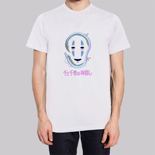 Kaonashi Merch Japanese Ghibli Shirt