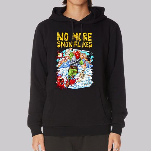 Funny Cartoon No Snowflakes Hoodie