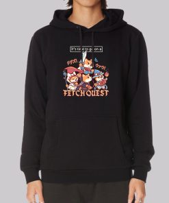 Its Time to Go on Shiba Quest Hoodie