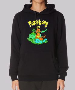 Pokebong 420 Weed Smooking Hoodie