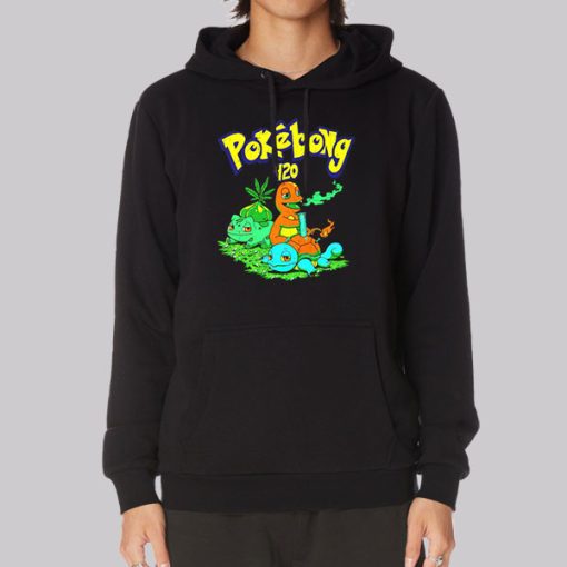 Pokebong 420 Weed Smooking Hoodie