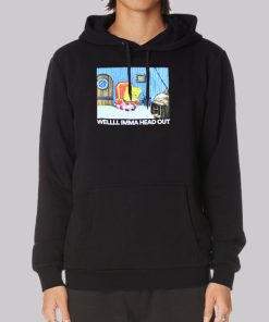 Sad Spongebob Well Imma Head out Hoodie