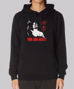 Vintage Bloodsport You Are Next Hoodie