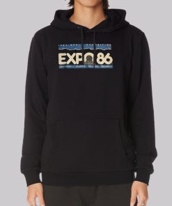 Vintage World Exposition Expo 86 Hoodie