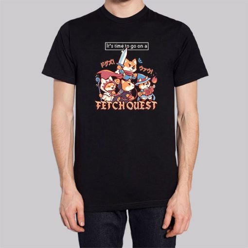 Its Time to Go on Shiba Quest Shirt