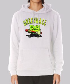 Funny Optic Gaming Green Wall Hoodie