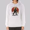 Vintage Bigfoot Bassquatch Hoodie