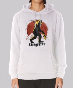 Vintage Bigfoot Bassquatch Hoodie