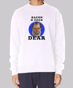 Bacon and Eggs Tourettes Guy Sweatshirt