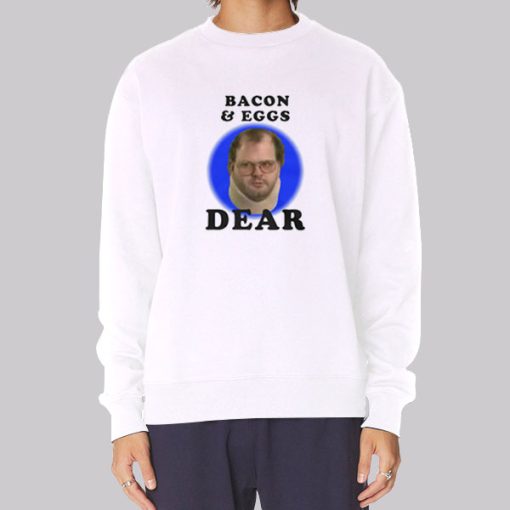 Bacon and Eggs Tourettes Guy Sweatshirt