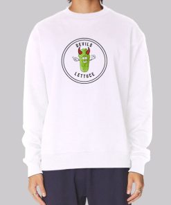 Funny Halloween Devils Lettuce Sweatshirt