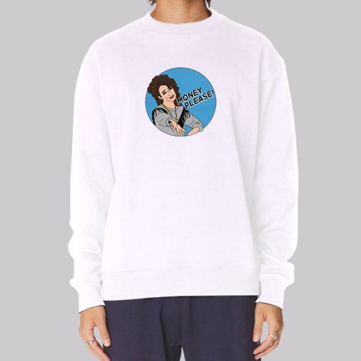 Funny Mona Lisa Money Please Sweatshirt