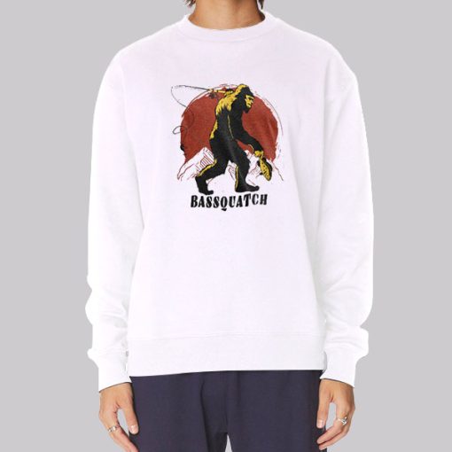 Vintage Bigfoot Bassquatch Sweatshirt