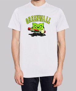 Funny Optic Gaming Green Wall Shirt