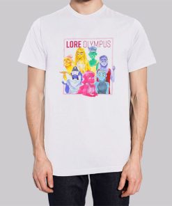 Vintage Colorful Lore Olympus Merch Shirt