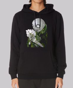 Nier Automata Merchandise Flower Art Hoodie