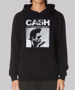 Vintage 90s Johnny Cash Hoodie