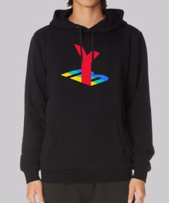 Yub Merch Playstation Logo Parody Hoodie