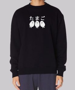 Eggdog Merch Japanese Text Sweatshirt