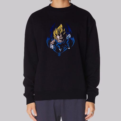 Vintage Dragon Ball Z Vegeta Sweatshirt
