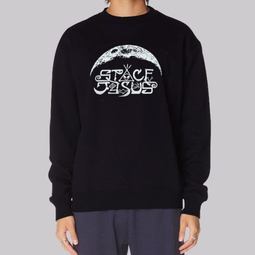 Vintage Retro Space Jesus Sweatshirt