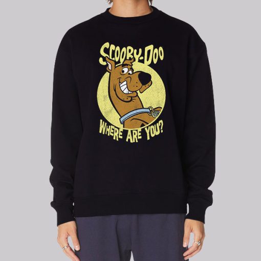 Where Are You Scooby Doo Sweatshirt