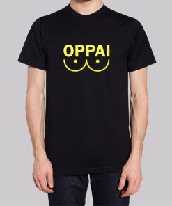 Funny Anime Saitama Oppai Shirt Cheap Made Printed