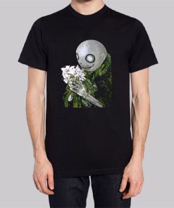 Nier Automata Merchandise Flower Art Shirt