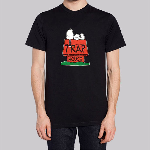 snoopy trap house shirt