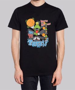 Vintage 90s Basketball Marvin the Martian Shirt